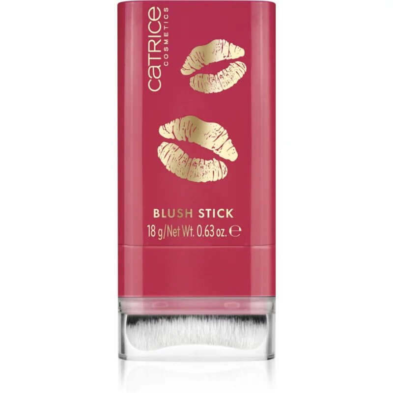 Catrice KISS & GLOW kremasto rdečilo v paličici odtenek C02 Amor's Fave 18 g