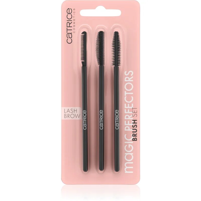 Catrice Magic Perfectors set čopičev za trepalnice in obrvi