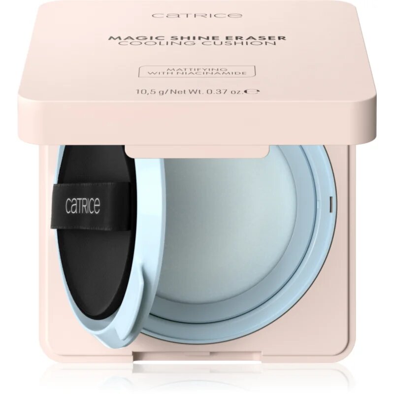 Catrice Magic Shine Eraser Cooling Cushion podlaga za matiranje kože s hladilnim učinkom odtenek C010 Cool Cloud 10.5 g