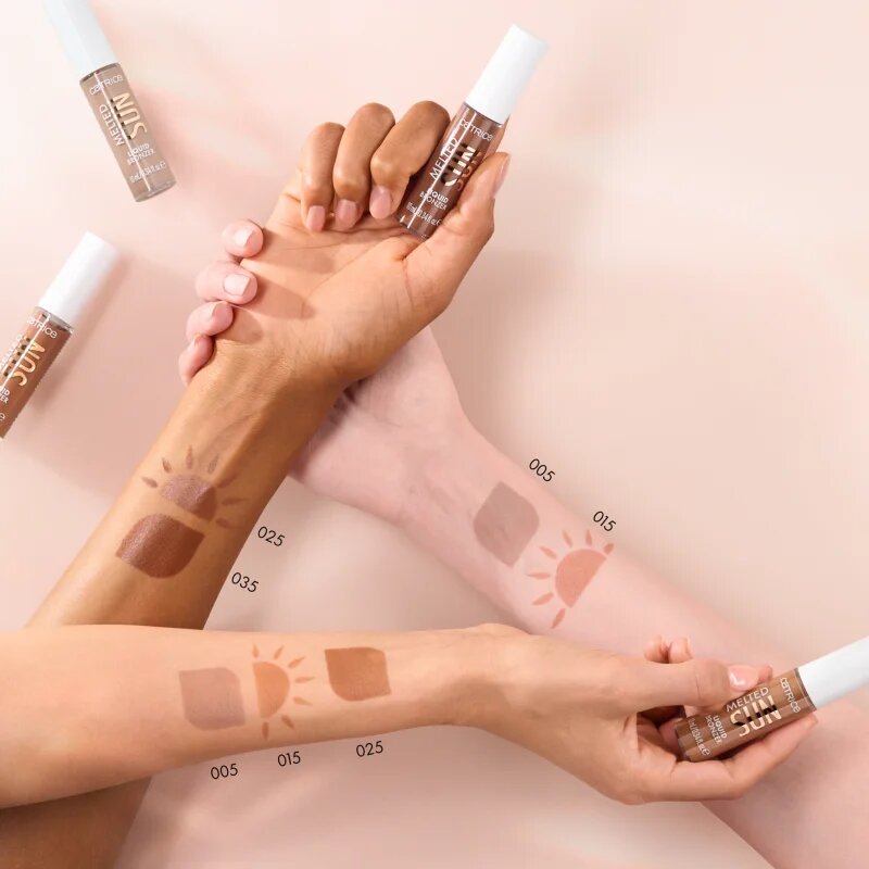 Catrice Melted Sun tekoči bronzer z mat učinkom odtenek 015 Sunkissed 10 ml