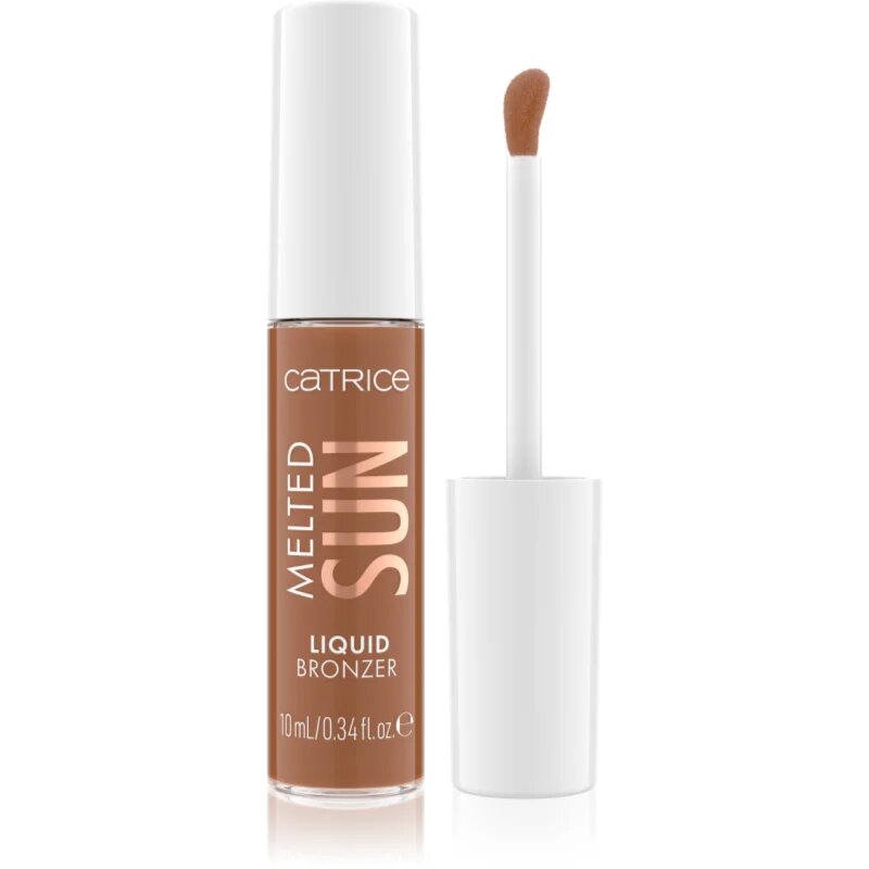 Catrice Melted Sun tekoči bronzer z mat učinkom odtenek 025 Beach Please 10 ml