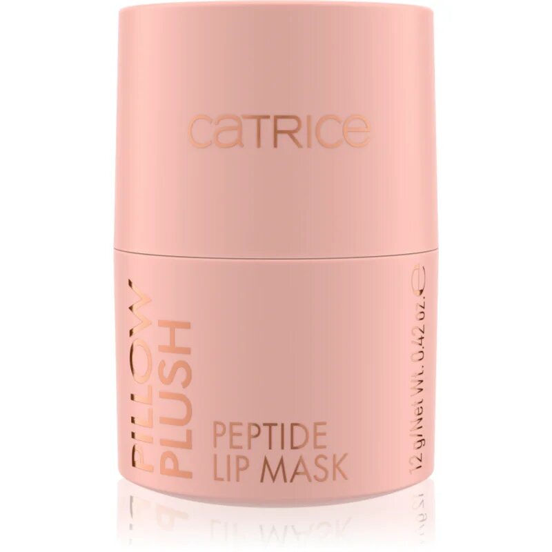 Catrice Pillow Plush Peptide Lip Mask vlažilna maska za ustnice s peptidi odtenek 010 Pep Talk 12 g