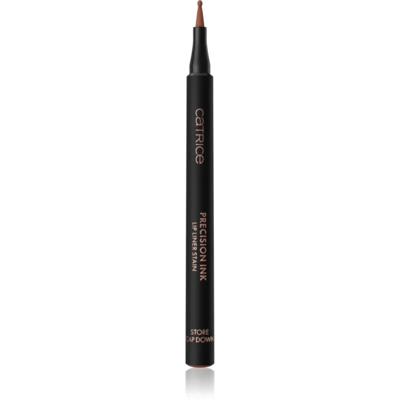 Catrice Precision Ink Lip Liner Stain flomaster za ustnice za konture za dolgoobstojen učinek odtenek 060 Kept Close 1 ml