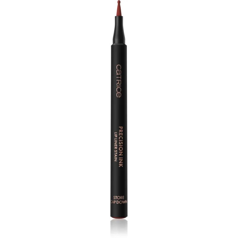 Catrice Precision Ink Lip Liner Stain flomaster za ustnice za konture za dolgoobstojen učinek odtenek 080 Lines In Loyality 1 ml