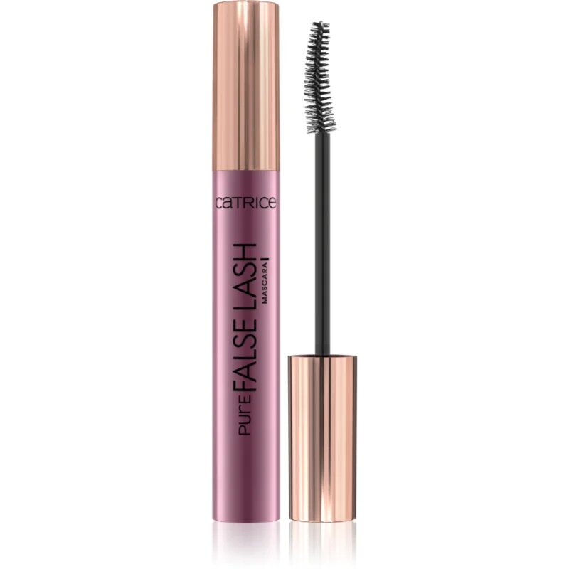 Catrice Pure False Lash maskara z učinkom umetnih trepalnic odtenek 010 Black 10 ml