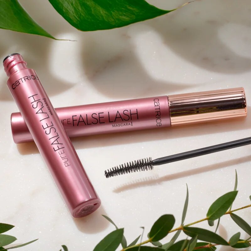 Catrice Pure False Lash maskara z učinkom umetnih trepalnic odtenek 010 Black 10 ml