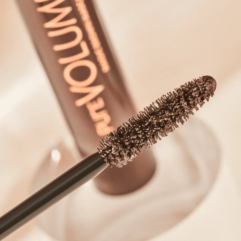 Catrice Pure Volume Magic Brown maskara za podaljšanje vihanje in volumen trepalnic odtenek 010 Brown 10 ml