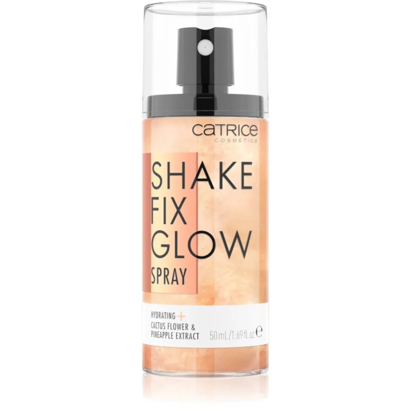 Catrice Shake Fix Glow posvetlitveno fiksacijsko pršilo 50 ml