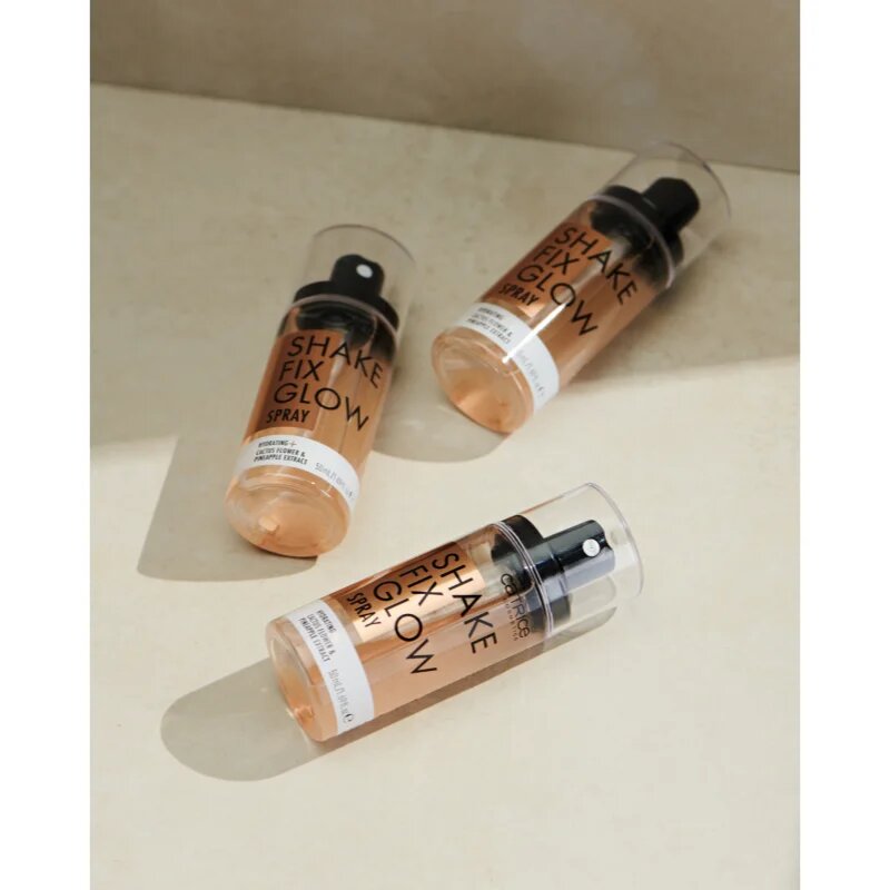 Catrice Shake Fix Glow posvetlitveno fiksacijsko pršilo 50 ml