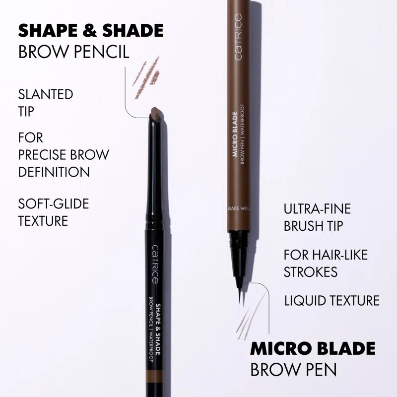 Catrice Shape & Shade Brow Pencil svinčnik za obrvi s krtačko odtenek 030 Toffee Touch 0.35 g