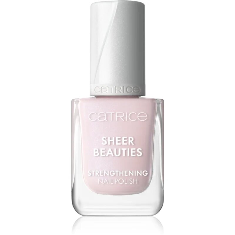 Catrice Sheer Beauties Strengthening Nail Polish lak za krepitev nohtov odtenek 040 Fluffy Cotton Candy 10.5 ml