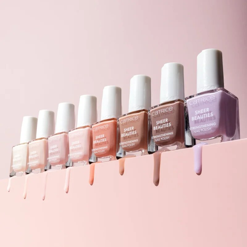 Catrice Sheer Beauties Strengthening Nail Polish lak za krepitev nohtov odtenek 040 Fluffy Cotton Candy 10.5 ml