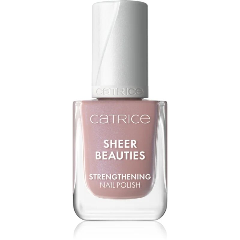 Catrice Sheer Beauties Strengthening Nail Polish lak za krepitev nohtov odtenek 070 Dusty Romance 10.5 ml