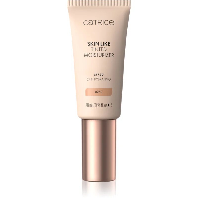 Catrice Skin Like Tinted Moisturizer vlažilna tonirana krema SPF 30 odtenek 027C 28 ml