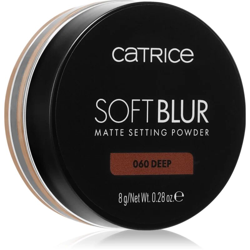 Catrice Soft Blur Matte Setting Powder fiksacijski puder v prahu odtenek 060 Deep 8 g