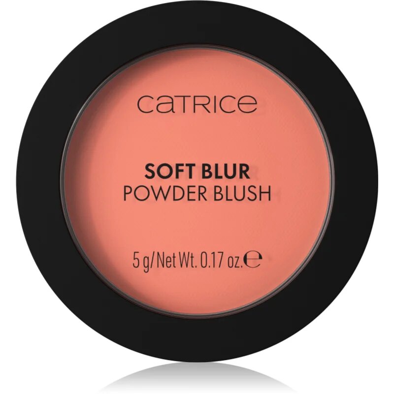 Catrice Soft Blur Powder Brush rdečilo v prahu z mat učinkom odtenek 010 Lychee Lush 5 g