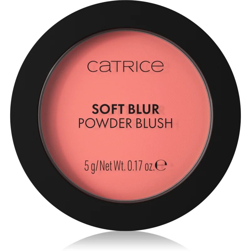 Catrice Soft Blur Powder Brush rdečilo v prahu z mat učinkom odtenek 040 Pink Positive 5 g