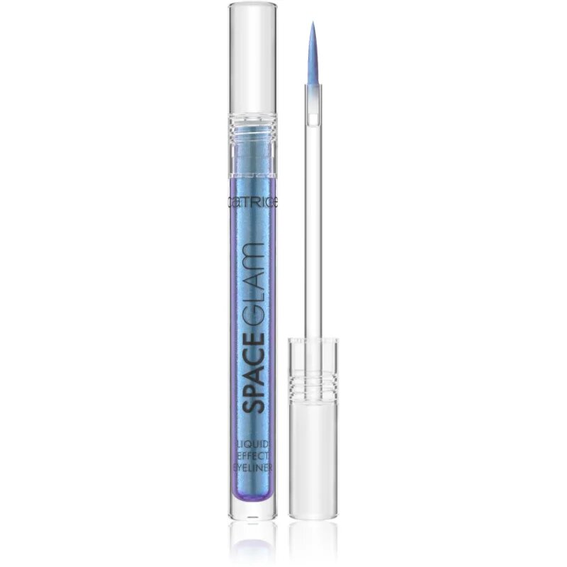 Catrice Space Glam tekoče črtalo za oči z bleščicami odtenek 030 Cosmic Chrome 1.4 ml