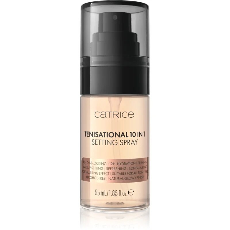 Catrice Ten!sational 10 in 1 pršilo za fiksiranje make-upa z vlažilnim učinkom 55 ml