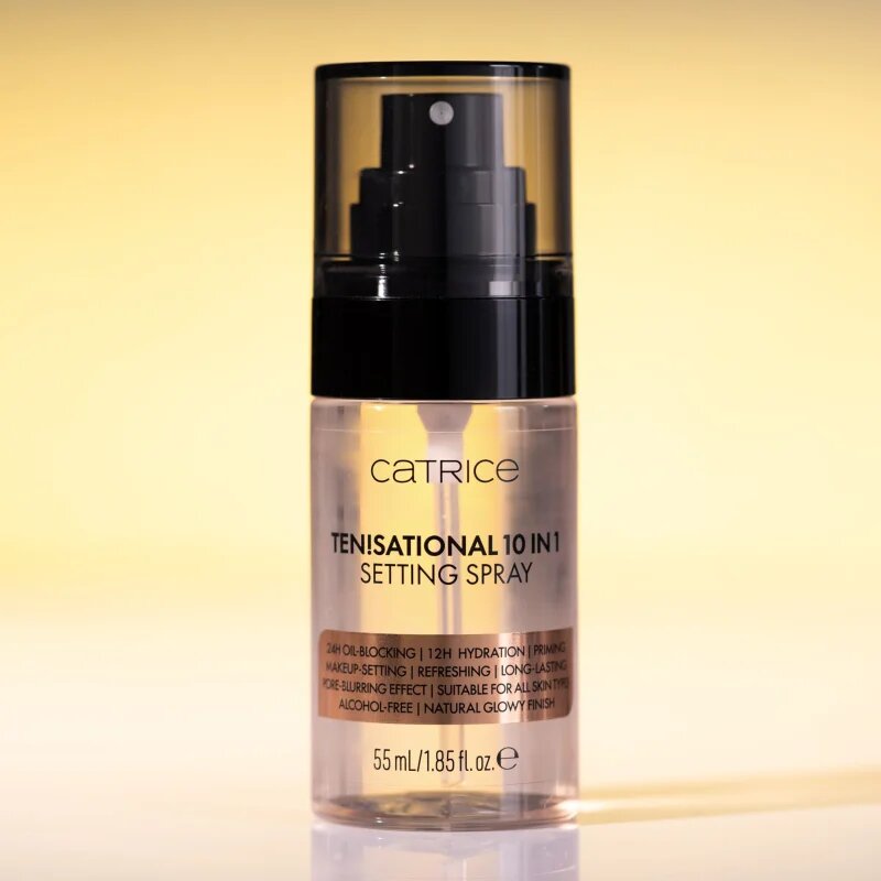 Catrice Ten!sational 10 in 1 pršilo za fiksiranje make-upa z vlažilnim učinkom 55 ml