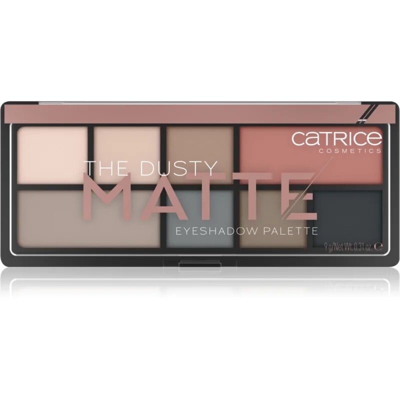 Catrice The Dusty Matte paleta senčil za oči 9 g