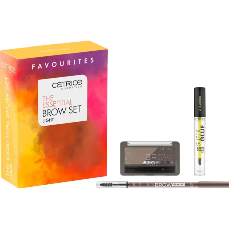 Catrice The Essential Brow set za obrvi odtenek Light