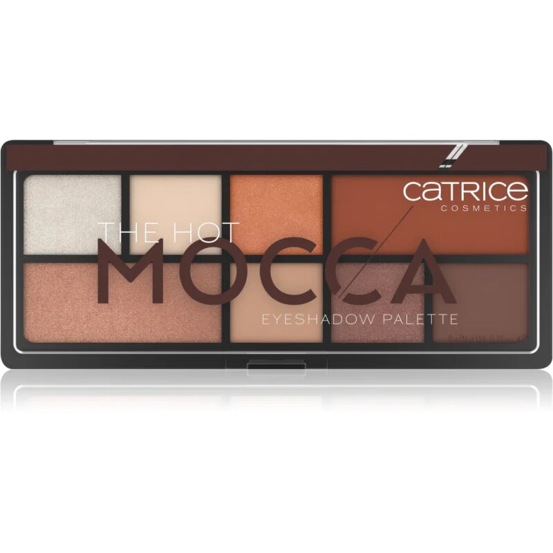 Catrice The Hot Mocca paleta senčil za oči 9 g