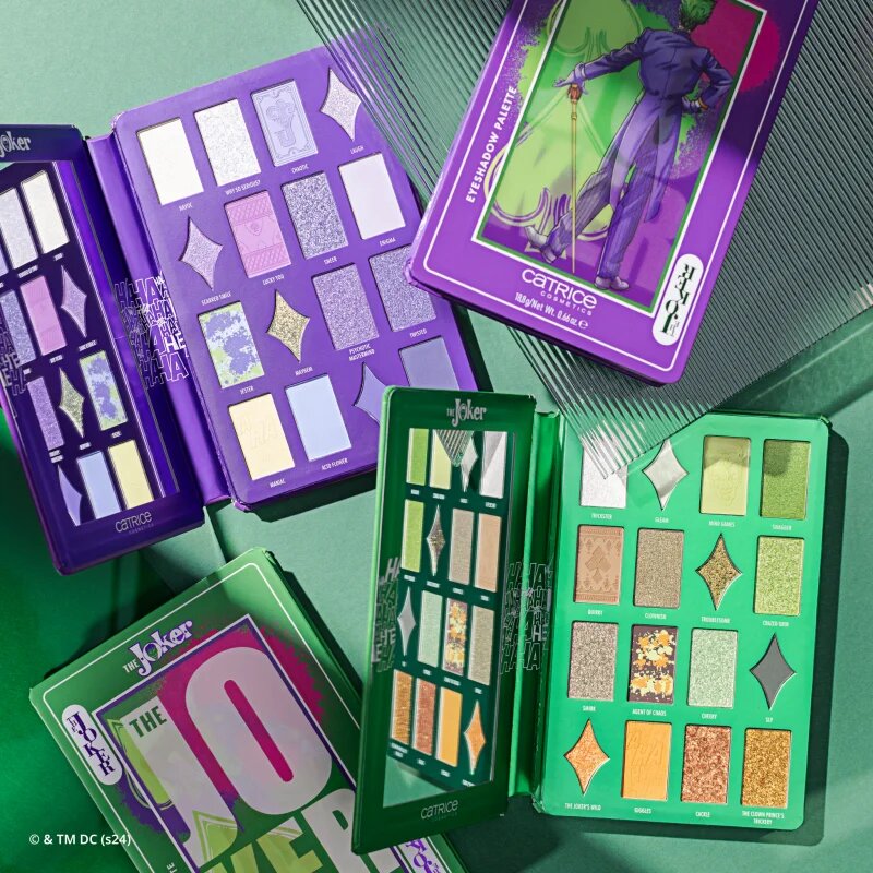 Catrice The Joker paleta senčil za oči odtenek 020 The Clown Prince of Crime 188 g