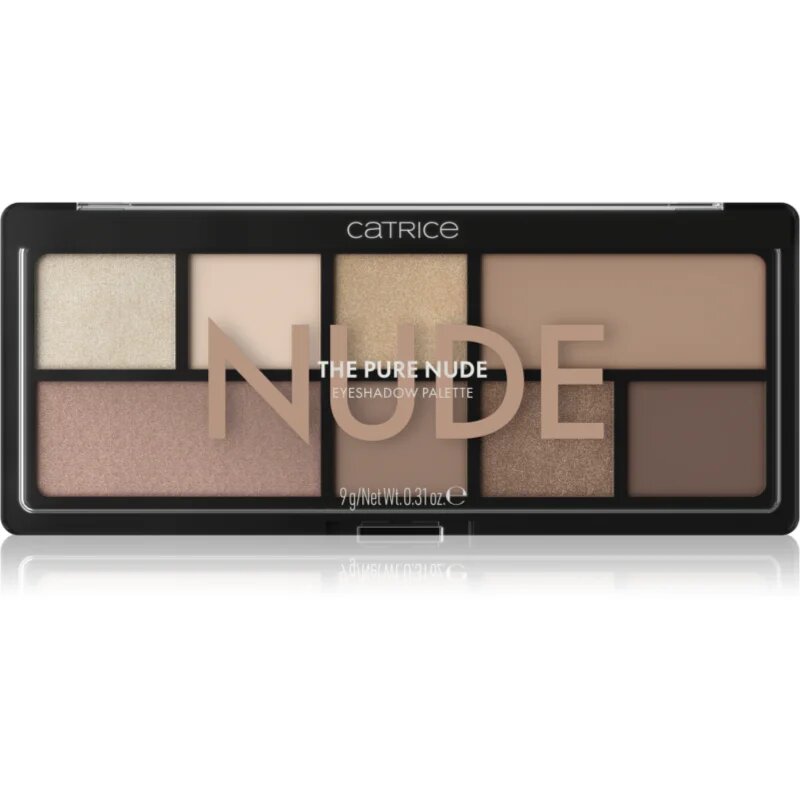 Catrice The Pure Nude paleta senčil za oči 9 g