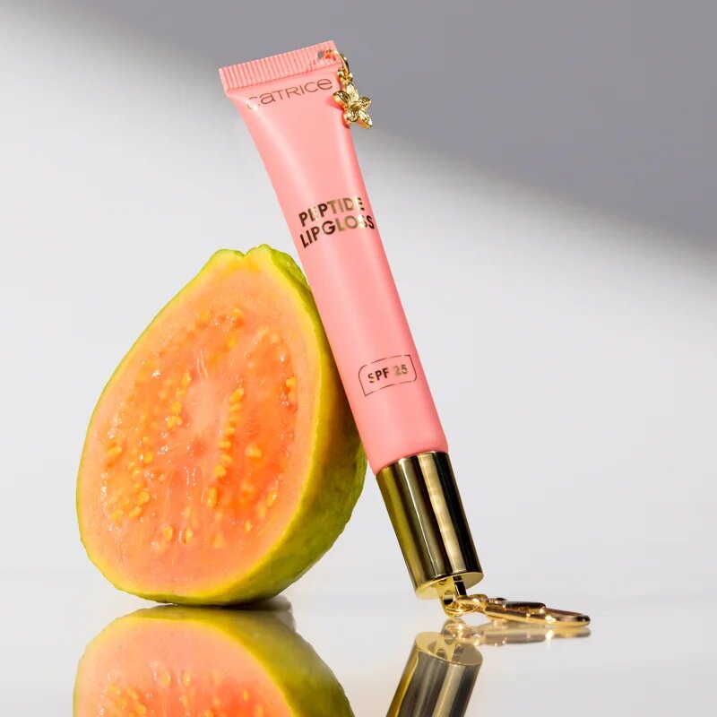 Catrice The Summer Edit Peptide Lipgloss sijaj za ustnice s peptidi SPF 25 C02 GUava Jam 11.5 ml