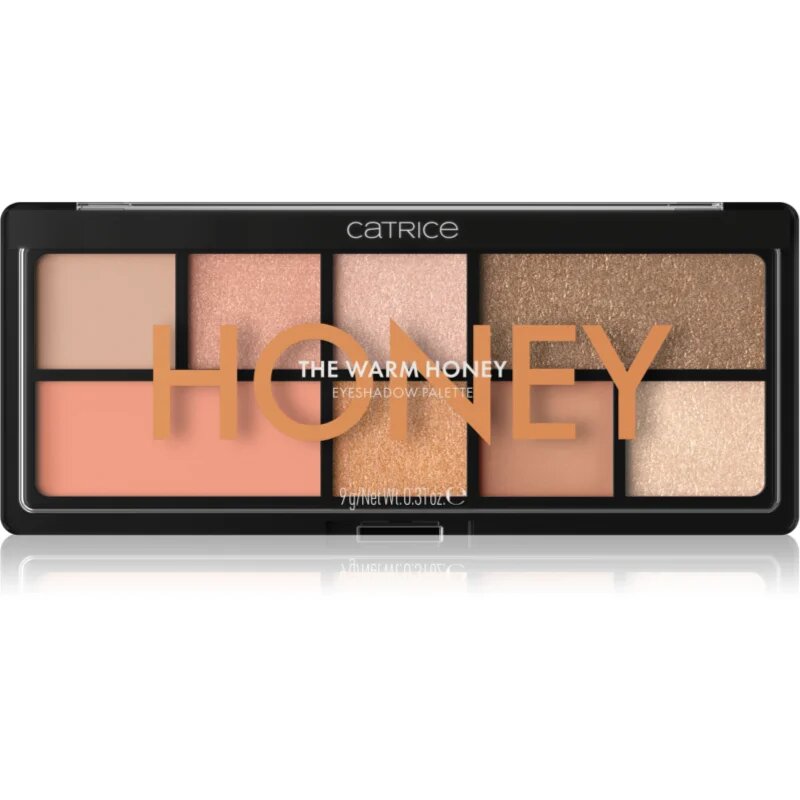 Catrice The Warm Honey paleta senčil za oči 9 g