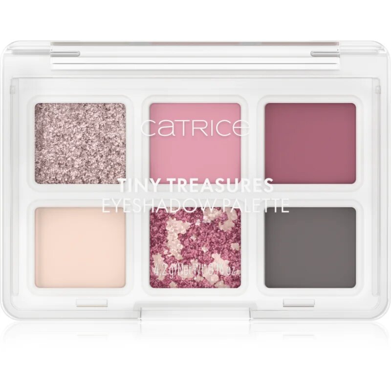 Catrice Tiny Treasures paleta senčil za oči odtenek 020 Wild Berry 4.2 g