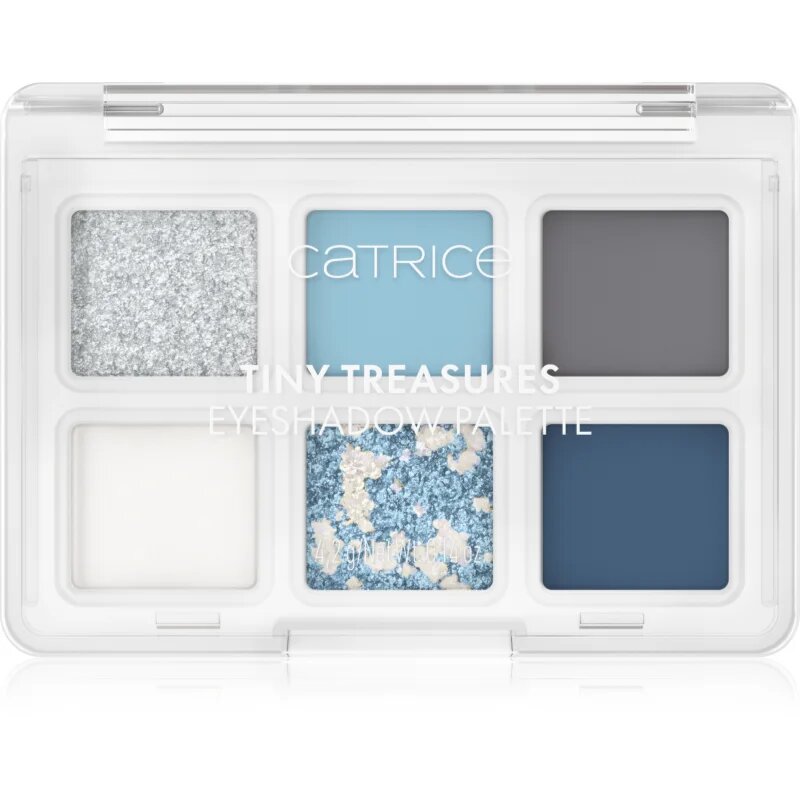 Catrice Tiny Treasures paleta senčil za oči odtenek 040 Icy Whisper 4.2 g