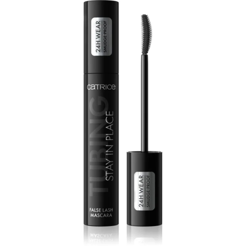 Catrice TUBING Stay In Place maskara z učinkom umetnih trepalnic odtenek 010 No Panda Black 11 ml