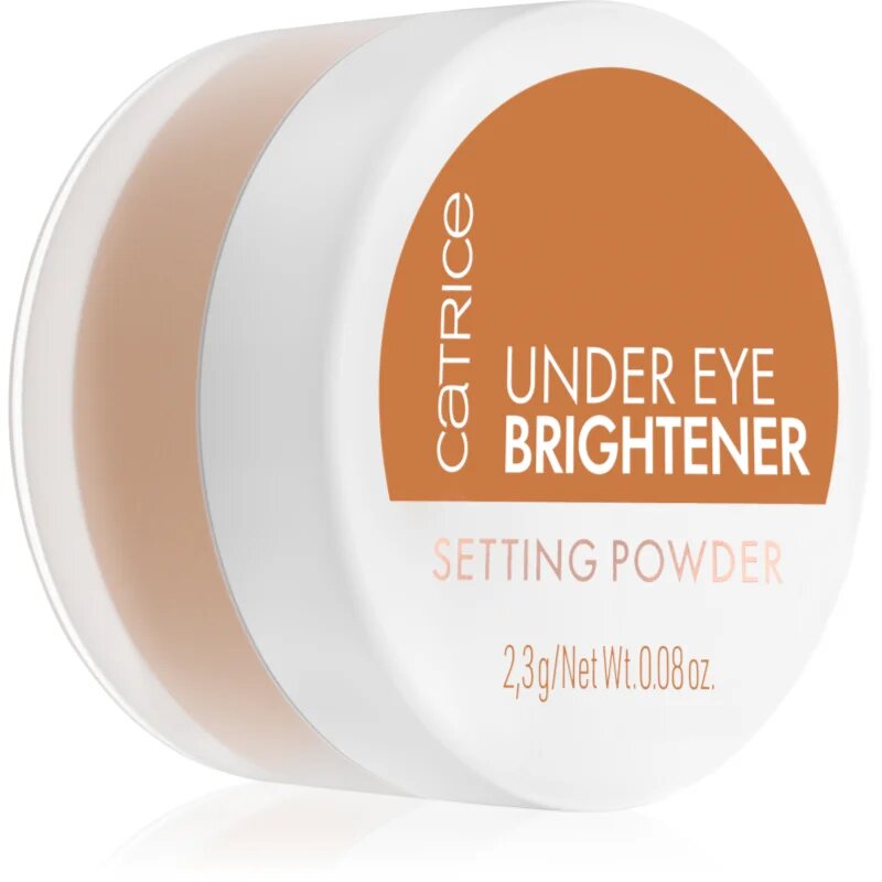 Catrice Under Eye Brightener fiksacijski puder z vlažilnim učinkom odtenek 030 Golden Toffee 2.3 g
