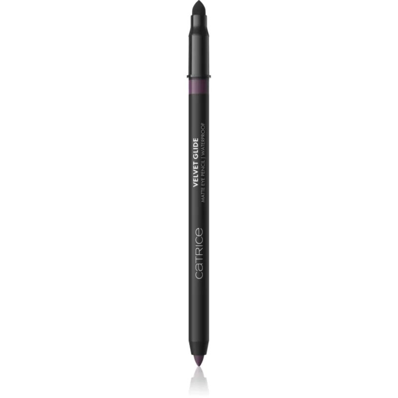 Catrice Velvet Glide vodoodporni svinčnik za oči z mat učinkom odtenek 040 Plum Line 1.4 g