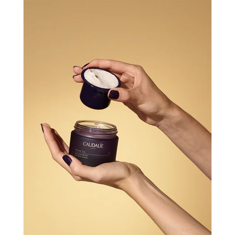 Caudalie Premier Cru La Creme Riche bogata vlažilna krema proti staranju kože 50 ml