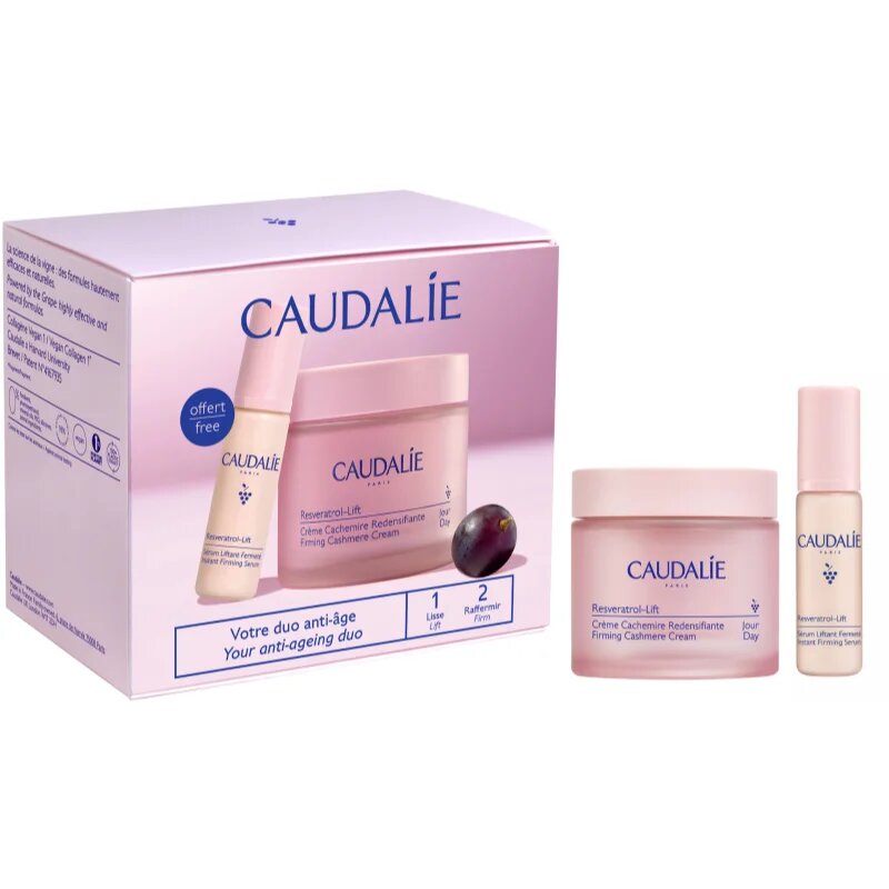 Caudalie Resveratrol-Lift Cashmere Set božični darilni set z učinkom liftinga in učvrstitve