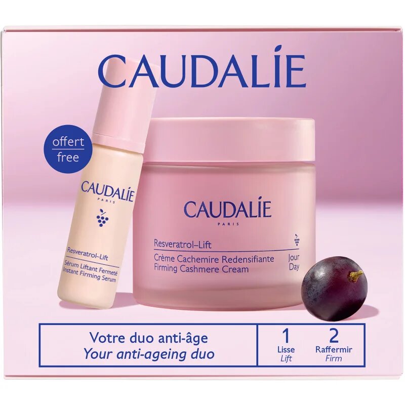Caudalie Resveratrol-Lift Cashmere Set božični darilni set z učinkom liftinga in učvrstitve
