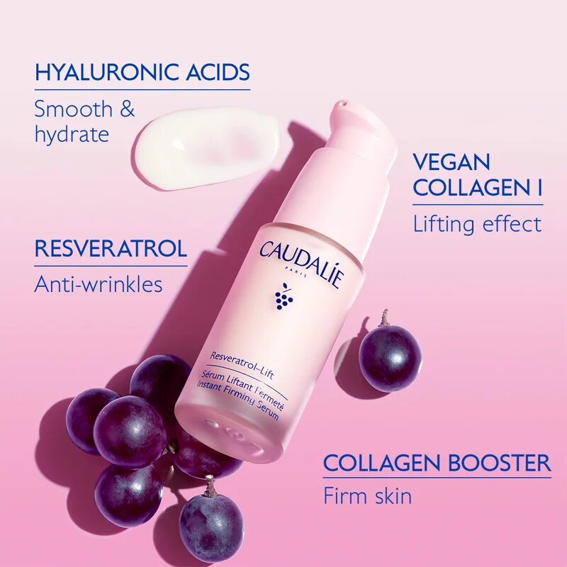 Caudalie Resveratrol-Lift intenzivni učvrstitveni serum proti gubam 30 ml