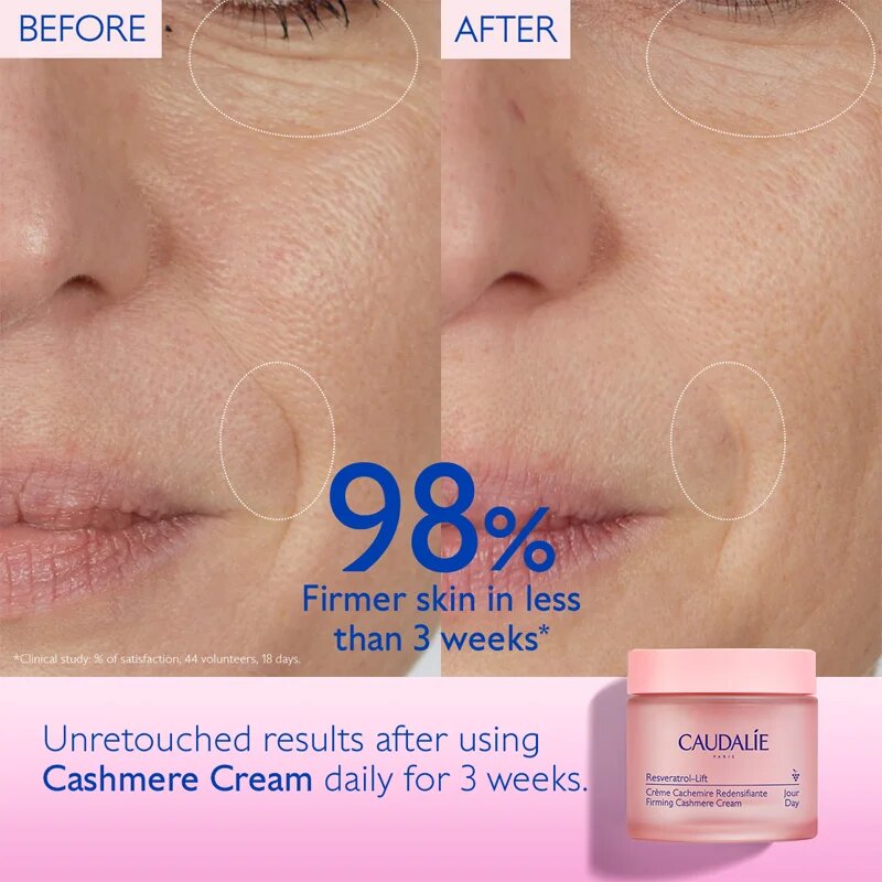 Caudalie Resveratrol-Lift lahka lifting krema za učvrstitev obraza 50 ml