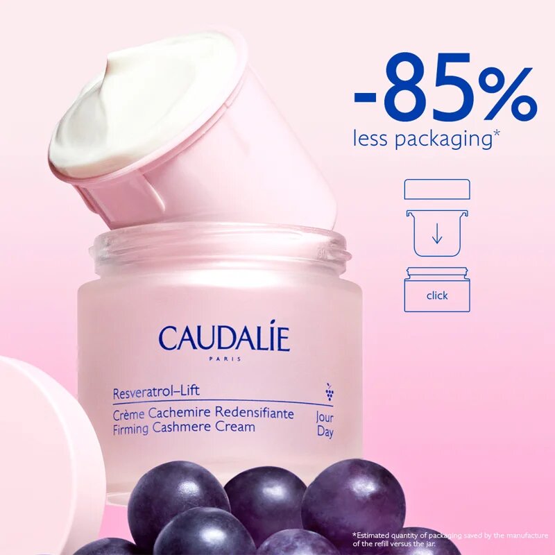 Caudalie Resveratrol-Lift lahka lifting krema za učvrstitev obraza 50 ml
