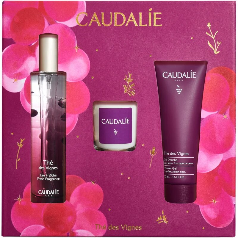 Caudalie Thé Des Vignes Fresh Fragrance Gift Set božični darilni set