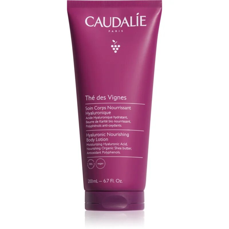 Caudalie Thé Des Vignes Hyaluronic Nourishing Body Lotion hranilni losjon za telo s hialuronsko kislino 200 ml