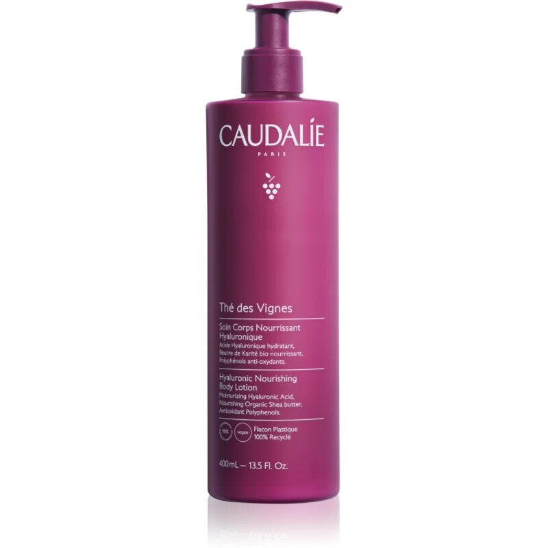 Caudalie Thé Des Vignes Hyaluronic Nourishing Body Lotion hranilni losjon za telo s hialuronsko kislino 400 ml