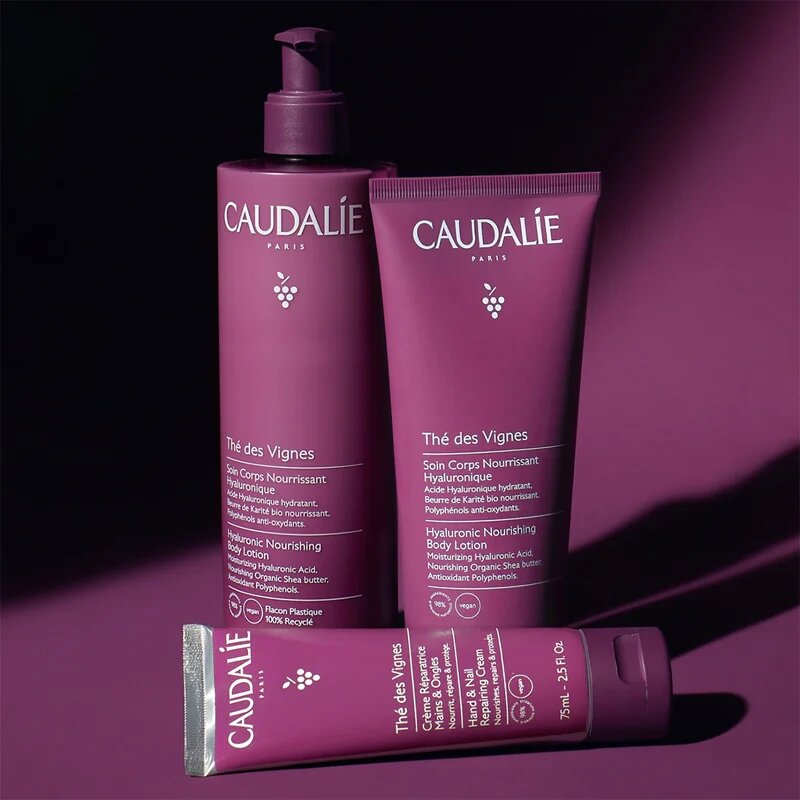 Caudalie Thé Des Vignes Hyaluronic Nourishing Body Lotion hranilni losjon za telo s hialuronsko kislino 400 ml