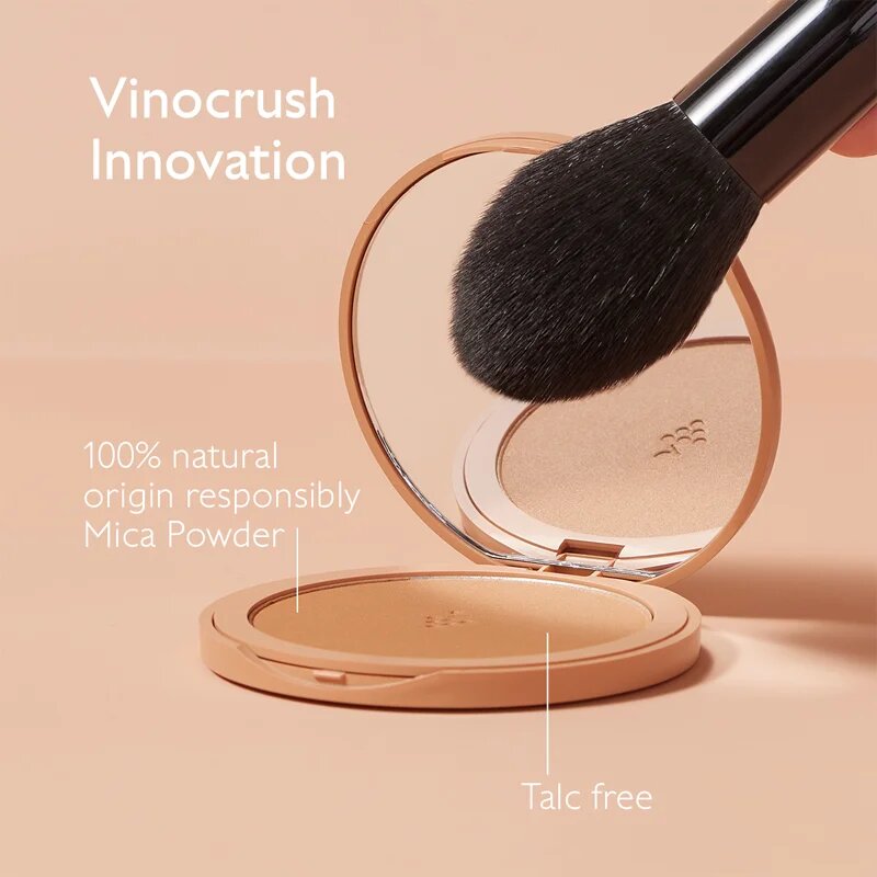 Caudalie Vinocrush Longlasting Bronzer Powder dolgoobstojni kompaktni puder za osvetlitev kože odtenek 8.5 g