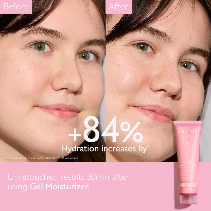 Caudalie VinoHydra Gel Moisturizer vlažilni gel za mešano kožo 60 ml