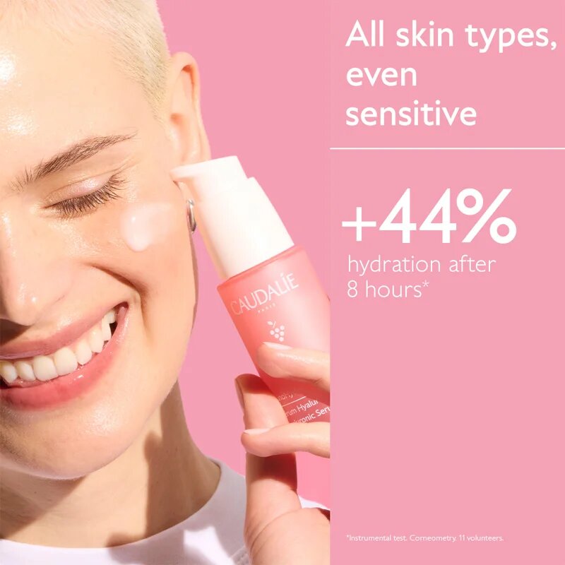 Caudalie VinoHydra Hyaluronic Serum vlažilni serum za prve gube 30 ml