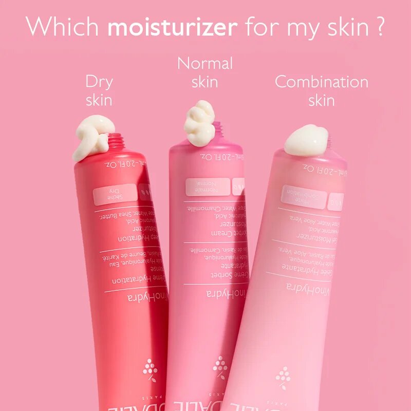 Caudalie VinoHydra Sorbet Cream Moisturizer vlažilna gel krema za občutljivo kožo 60 ml